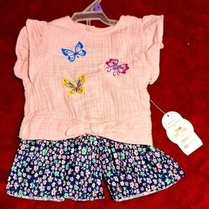 Baby short set